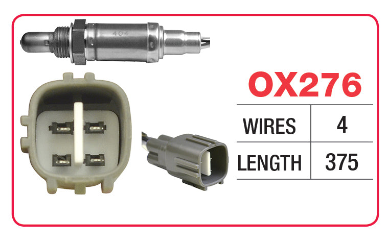 Oxygen Sensor - Subaru 4 Wire - OX276 - Goss