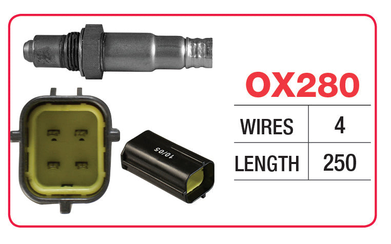 Oxygen Sensor - Hyundai 4 Wire - OX280 - Goss