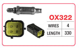 Oxygen Sensor - Eunos, Mazda, Ford OX322 - Goss