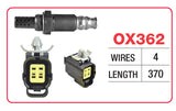 Oxygen Sensor - Mazda 4 Wire - OX362 - Goss