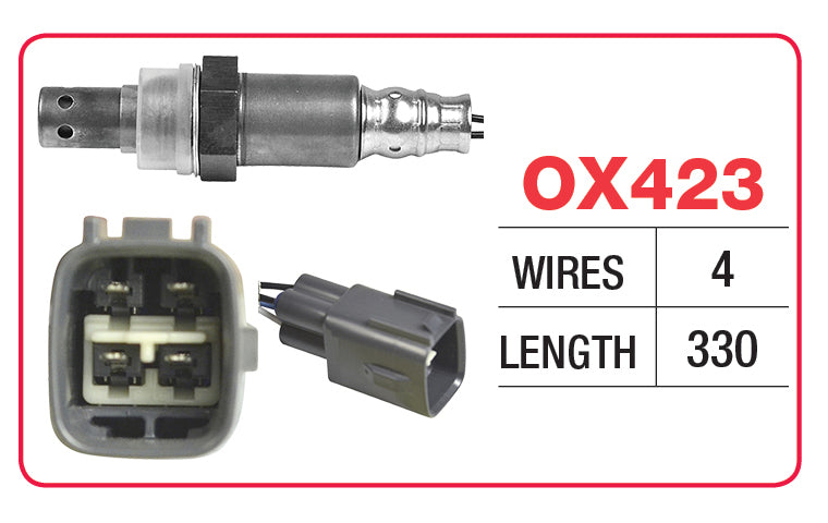 Oxygen Sensor - Toyota 2GR - Left OX423 - Goss
