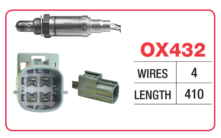 Oxygen Sensor - Nissan OX432 - Goss