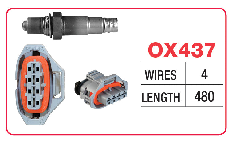 Oxygen Sensor - Holden OX437 - Goss