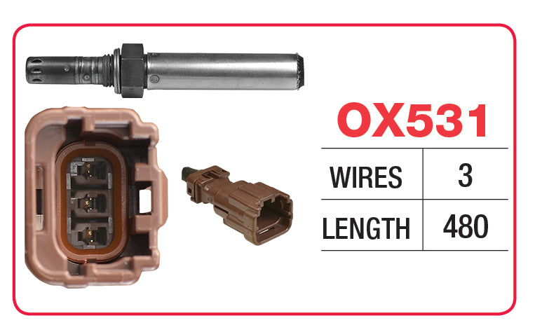 Oxygen Sensor - Nissan OX531 - Goss