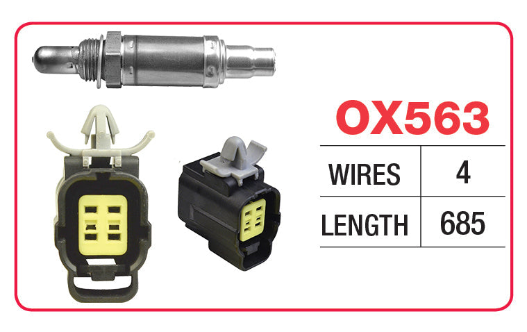 Oxygen Sensor - Ford OX563 - Goss
