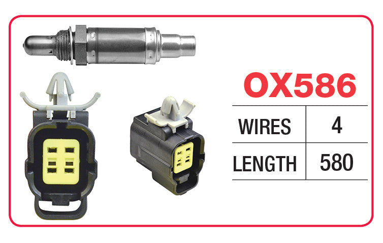 Oxygen Sensor - Ford OX586 - Goss