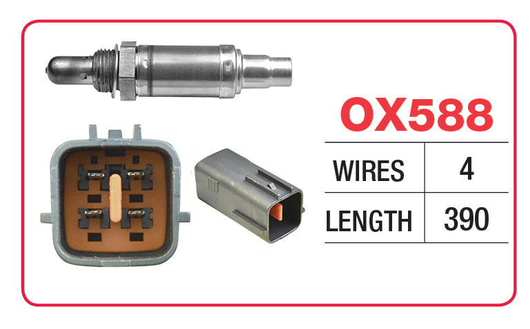 Oxygen Sensor - Ford OX588 - Goss
