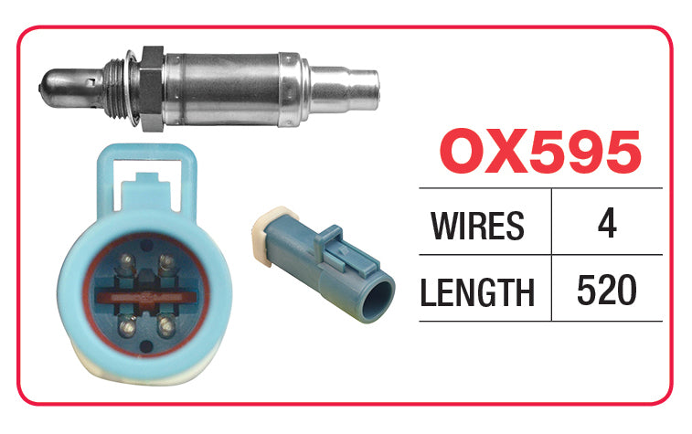 Oxygen Sensor - Mazda OX595 - Goss