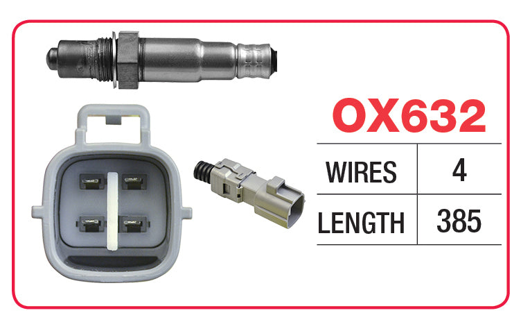 Oxygen Sensor - Lexus OX632 - Goss