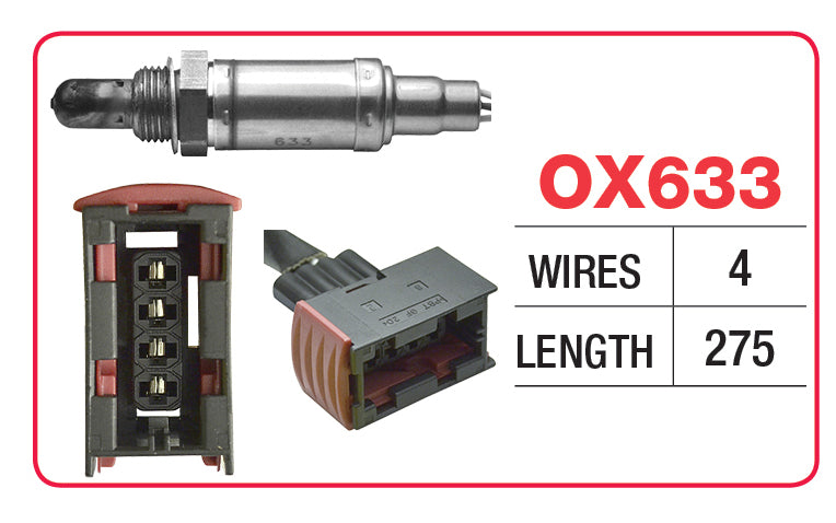 Oxygen Sensor - Porsche OX633 - Goss