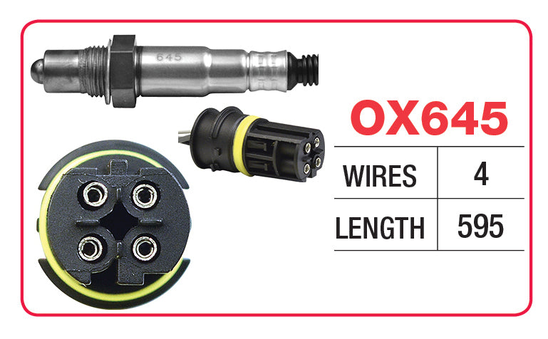Oxygen Sensor - Mercedes-Benz OX645 - Goss