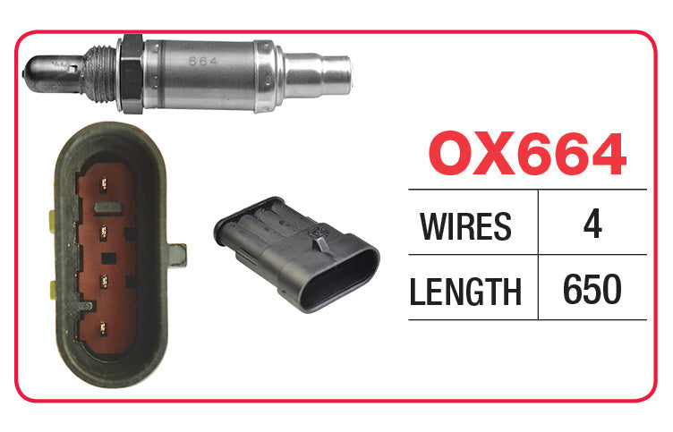 Oxygen Sensor - Fiat OX664 - Goss