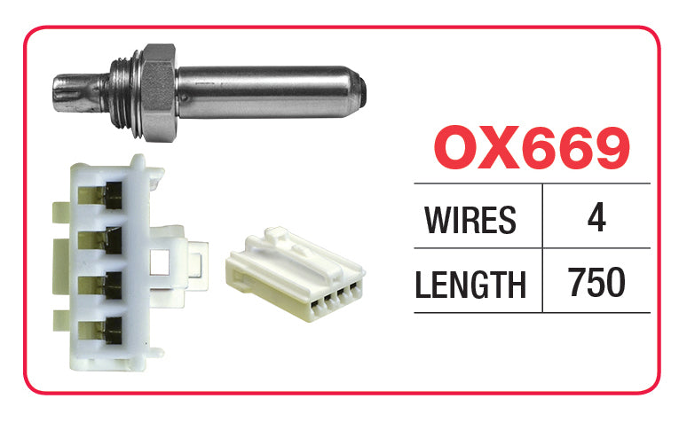 Oxygen Sensor - Volvo OX669 - Goss