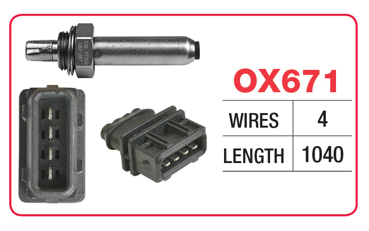 Oxygen Sensor - Volvo OX671 - Goss