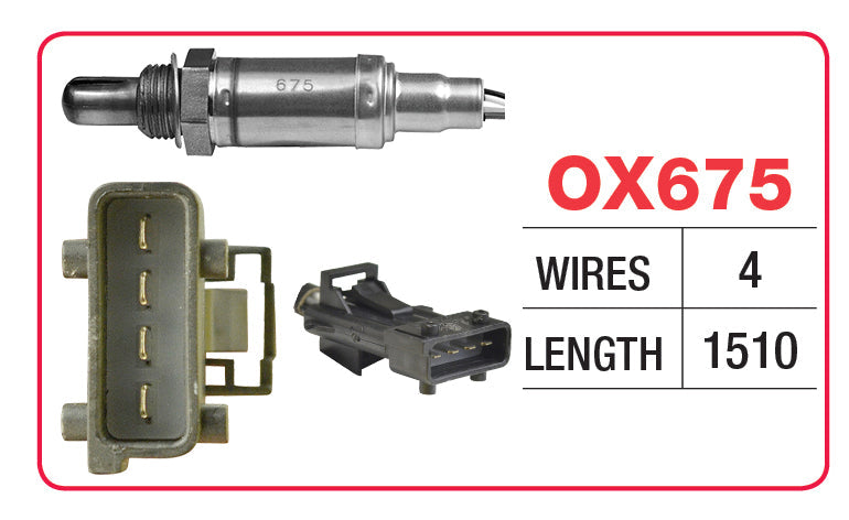 Oxygen Sensor - Citroen OX675 - Goss