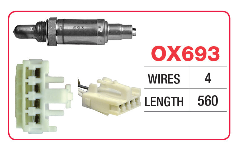 Oxygen Sensor - Toyota OX693 - Goss