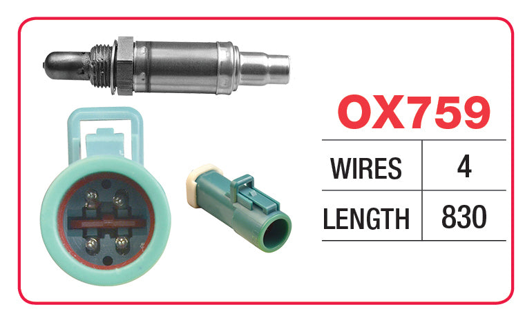 Oxygen Sensor - Ford OX759 - Goss