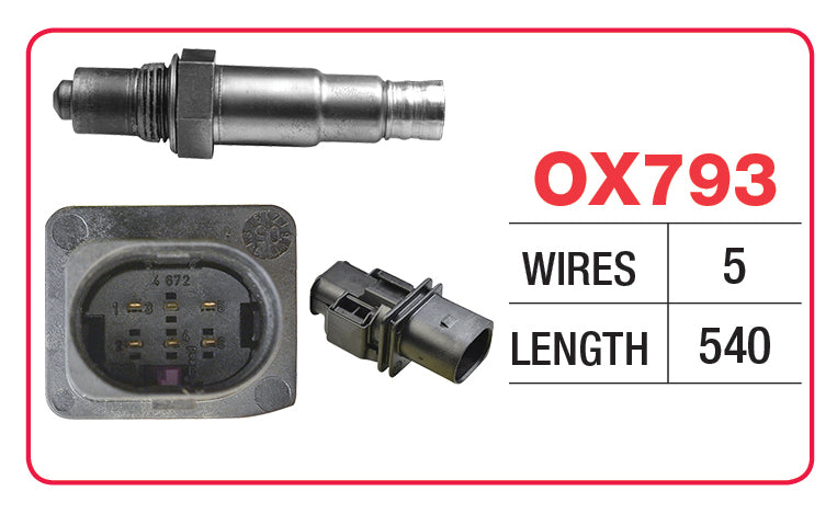 Oxygen Sensor - Chrysler OX793 - Goss