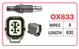 Oxygen Sensor - Honda OX833 - Goss