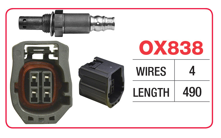 Oxygen Sensor - Mazda OX838 - Goss