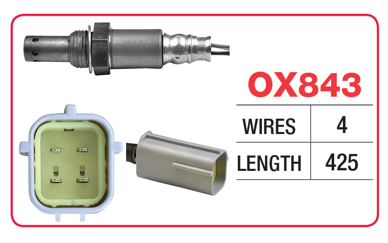 Oxygen Sensor - Nissan OX843 - Goss