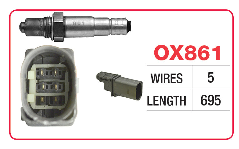 Oxygen Sensor - Fiat OX861 - Goss