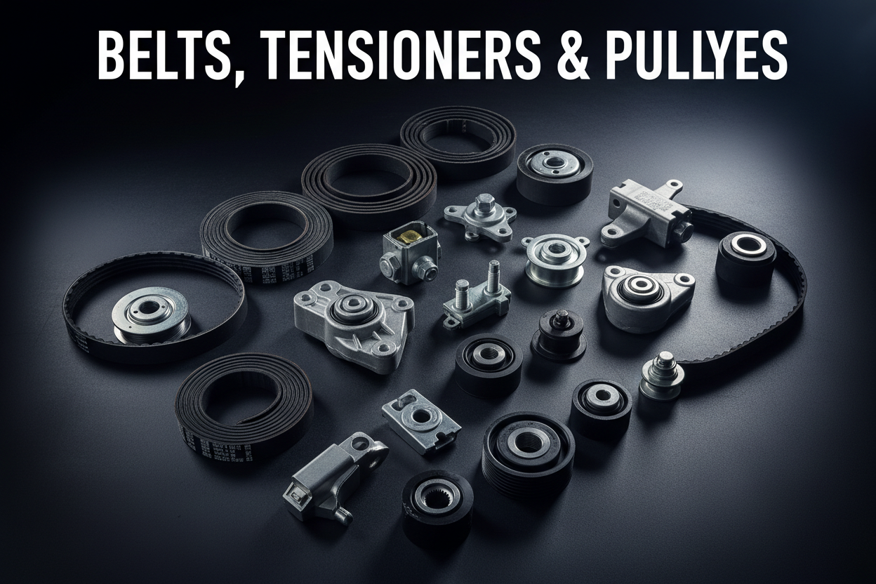 Belts, Tensioners & Pulleys
