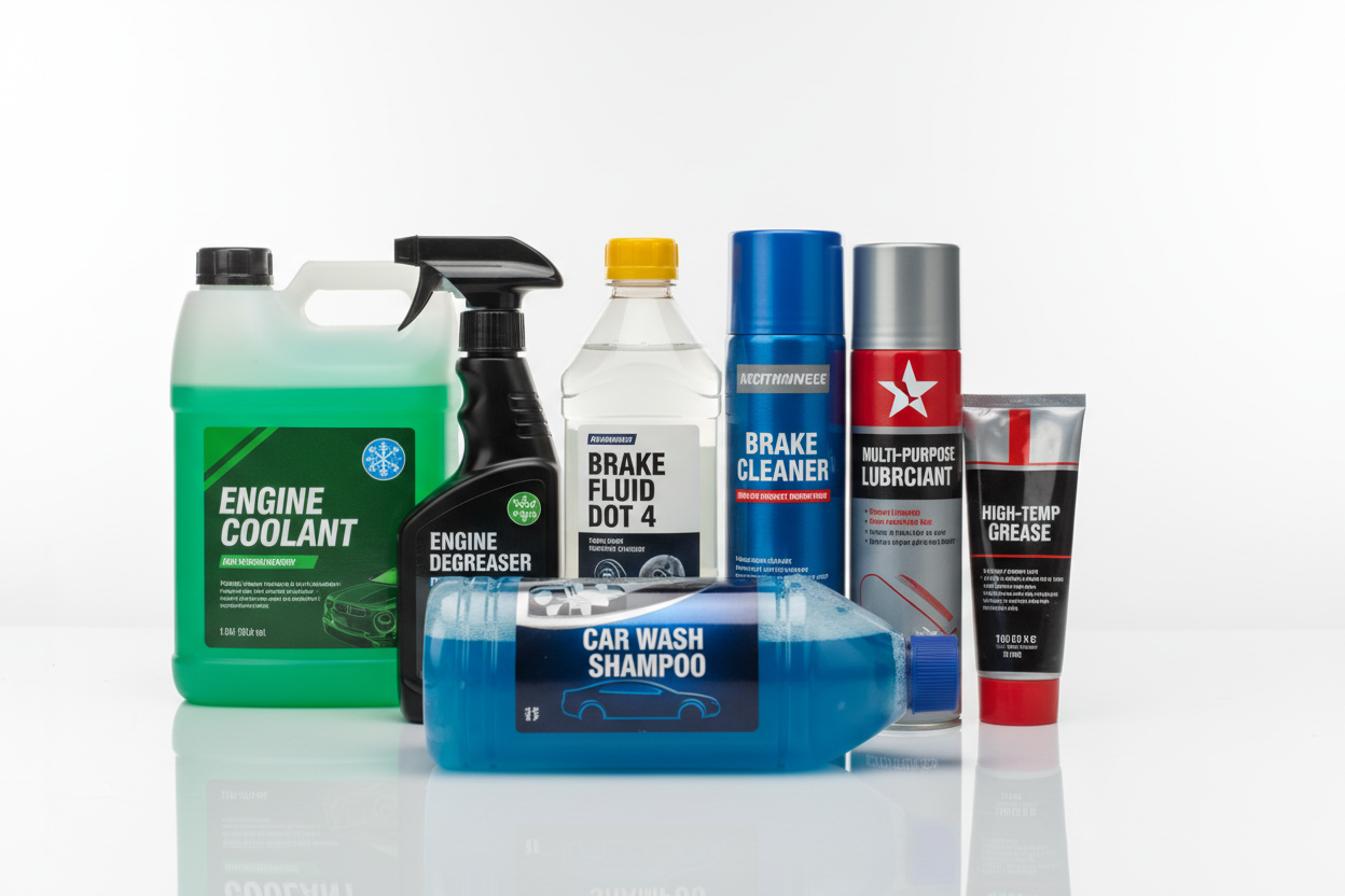 Brake Oil, Fluids & Chemicals
