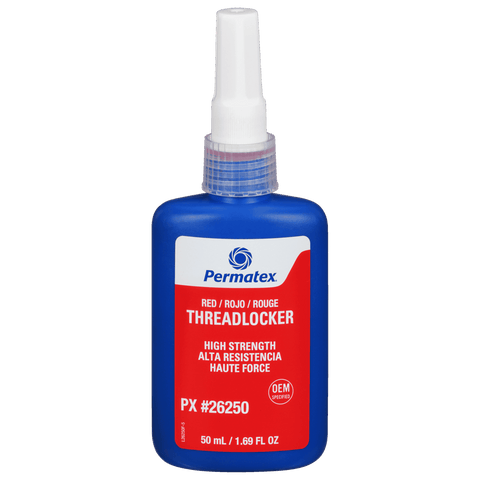 Permatex Permanent High Strength Red Threadlocker 50ml 26250