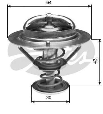 Gates TH27082G1 Thermostat For Hyundai Infiniti Kia Mitsubishi Nissan Volvo