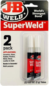 Super Weld Instant Adhesive 2 Pieces - J-B Weld