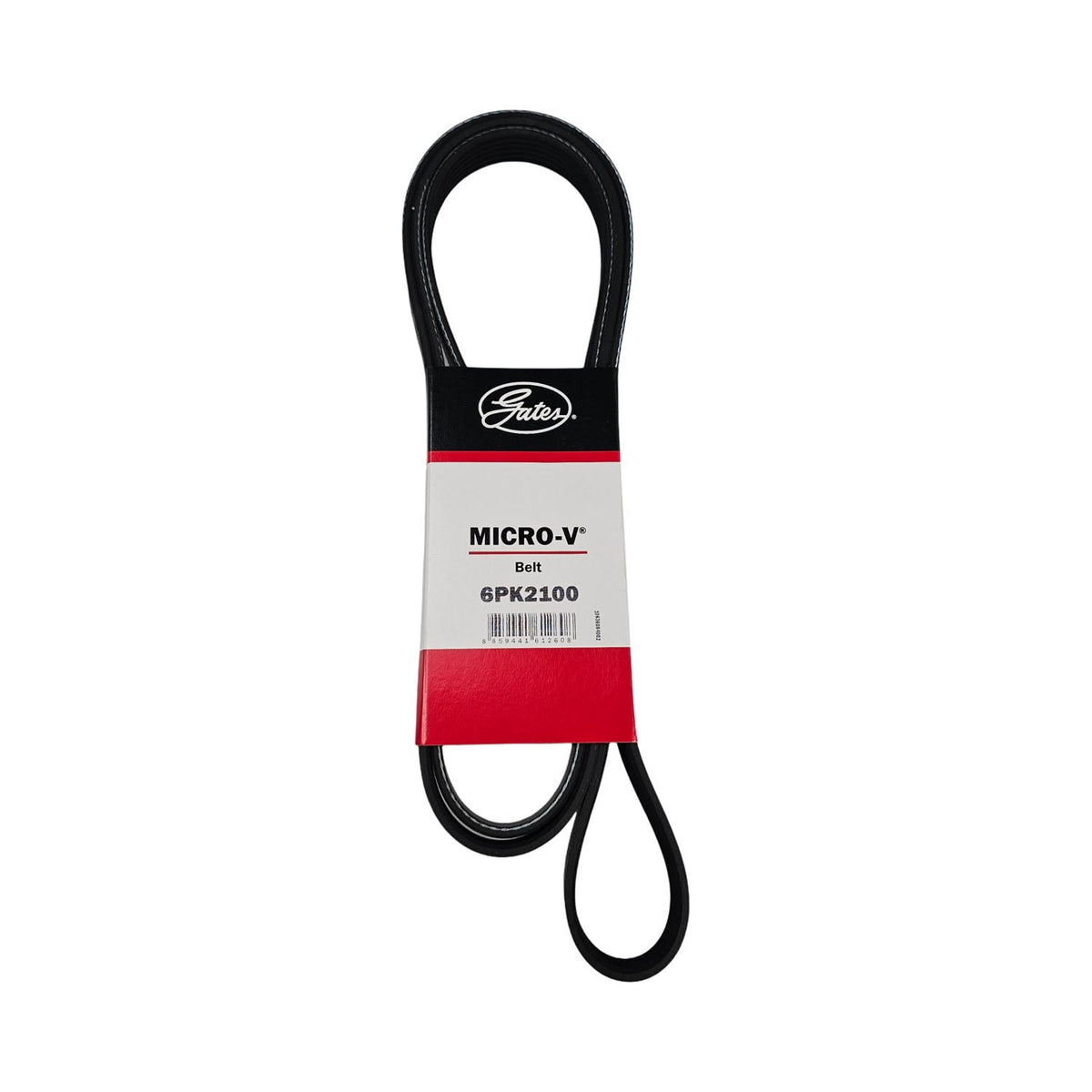 Gates 6PK2100 Drive Belt (Fan Belt) Micro-V Belt