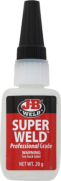 Super Weld Instant Adhesive Cyanoacrylate Super Glue 20g - J-B Weld