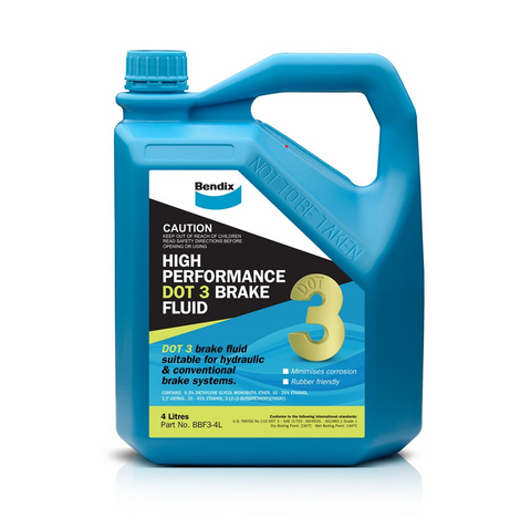 Bendix Brake Fluid DOT3 - BBF3-4L