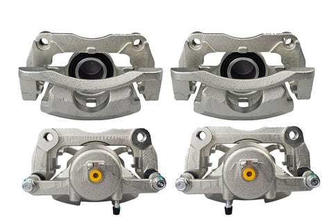 PAIR Front Disc Brake Calipers for Nissan Dualis J10 2.0L X-Trail T31 2.0L 2.5L