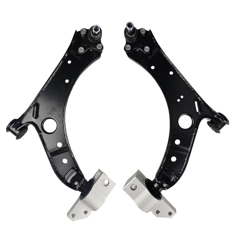 2X Front Lower Control Arm for Audi A3 8P, S3 8P / Skoda Octavia 1Z, Superb 3T, Yeti 5L / Volkswagen Eos 1F, Golf 1K MK5 MK6, Jetta 1K - 2004-2017
