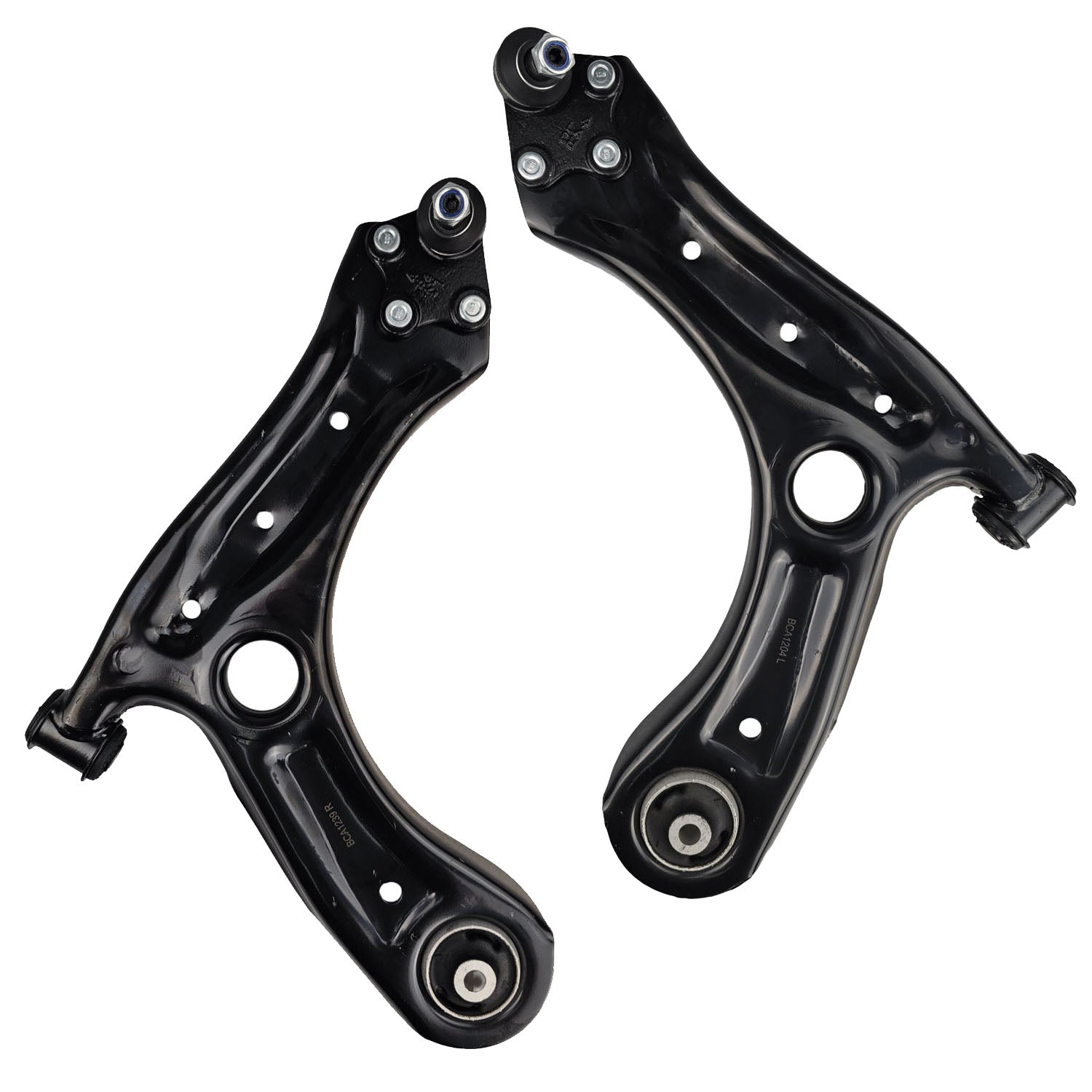 2X Front Lower Control Arm for Audi A1 Skoda Fabia Rapid Spaceback VW Polo 6R 6C