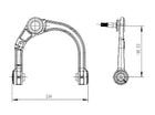 Upper Left Control Arm For Great Wall GWM Tank UTE Cannon 2.0L 2020-On