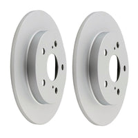 Pair Rear Brake Disc Rotors For Toyota Corolla ZRE182 ZRE152R