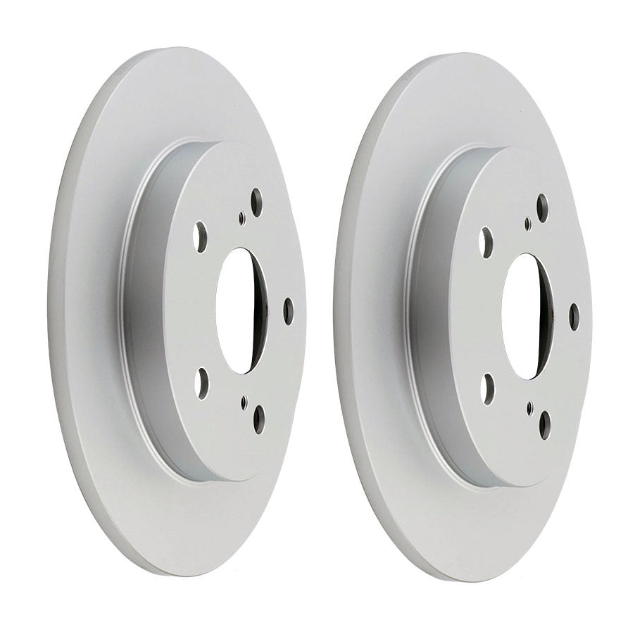 Pair Rear Brake Disc Rotors For Toyota Corolla ZRE182 ZRE152R