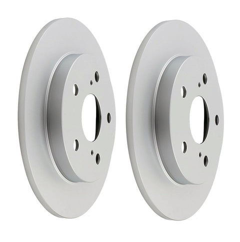 Pair Rear Brake Disc Rotors For Toyota Corolla ZRE182 ZRE152R