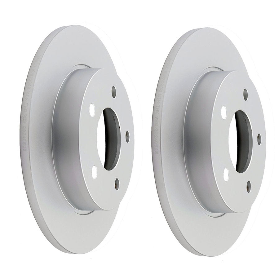 2X Rear Disc Brake Rotors For Mazda 3 Mazda3 BL BK 2.0L 2.2L 2003-2014 265mm