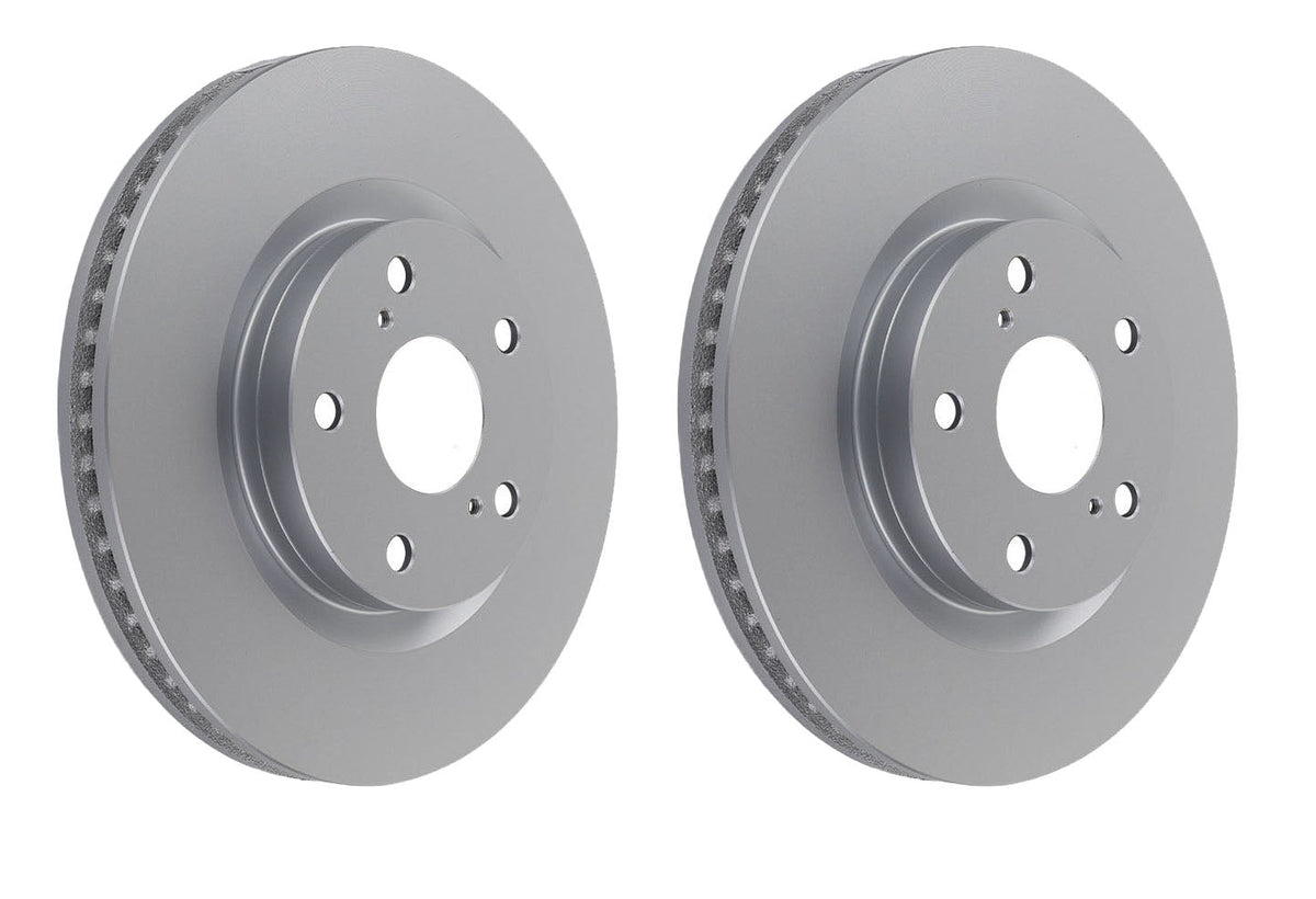 Pair Front Brake Disc Rotor For Toyota RAV4 Camry Prius Corolla Aurion Lexus 296mm