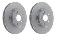 Pair Front Brake Disc Rotor For Toyota RAV4 Camry Prius Corolla Aurion Lexus 296mm