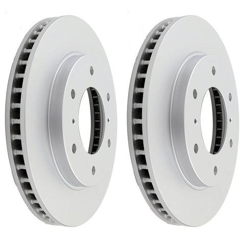 2 x Front Brake Disc Rotor For Mitsubishi Triton MN ML MQ MR Challenger PB PC