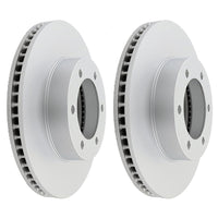 2 x Front Disc Brake Rotors For Toyota Hilux GUN TGN GGN KUN FJ Cruiser GSJ15