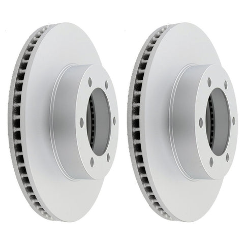 2 x Front Disc Brake Rotors For Toyota Hilux GUN TGN GGN KUN FJ Cruiser GSJ15