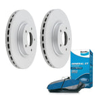 Front Bendix Brake Pads + Disc Rotors for Toyota Rav4 ACA33 ACA38 ALA30 ALA49 ASA44 GSA33 ZSA42