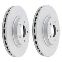 2x Front Brake Rotors For Chrysler Sebring JS, Citroen C4, Dodge Caliber PM, Dodge Avenger JS