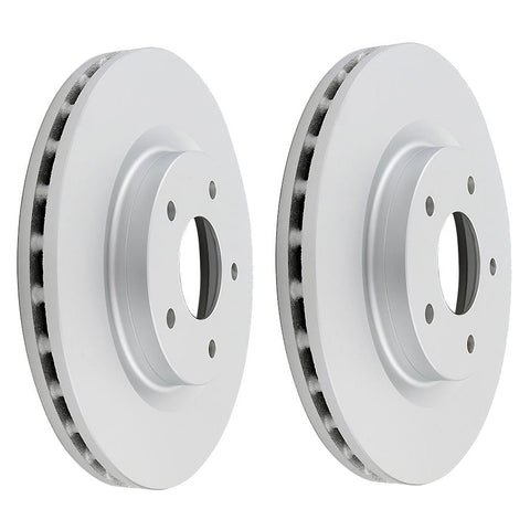 2x Front Brake Rotors For Chrysler Sebring JS, Citroen C4, Dodge Caliber PM, Dodge Avenger JS